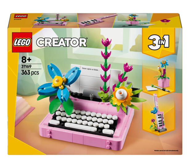 LEGO Creator 31169 Maszyna do pisania z kwiatami - 1283669 - zdjęcie
